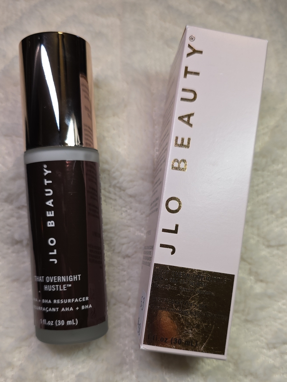 JLo Beauty That Overnight Hustle Resurfacing Primer - Brown